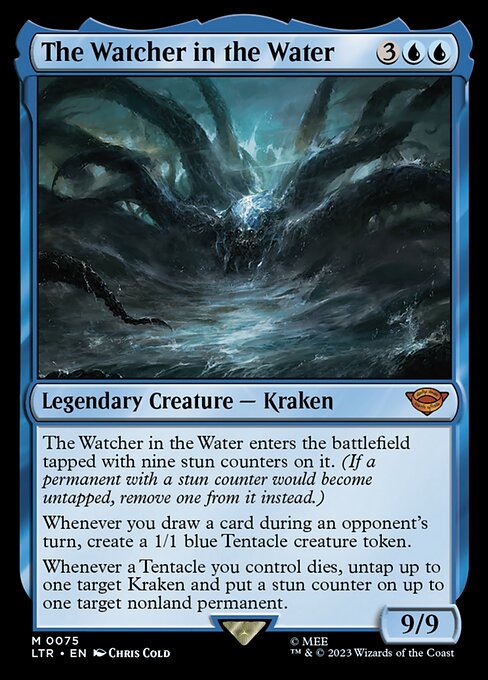 MTG The Watcher in the Water LTR 075 Regular Foil