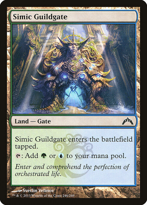 MTG Simic Guildgate GTC 246 Regular Foil
