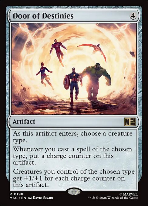 MTG Door of Destinies MSC 198 Regular Nonfoil