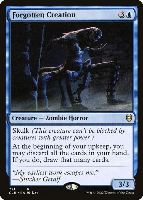 MTG Forgotten Creation CLB 721 Commander Deck Nonfoil