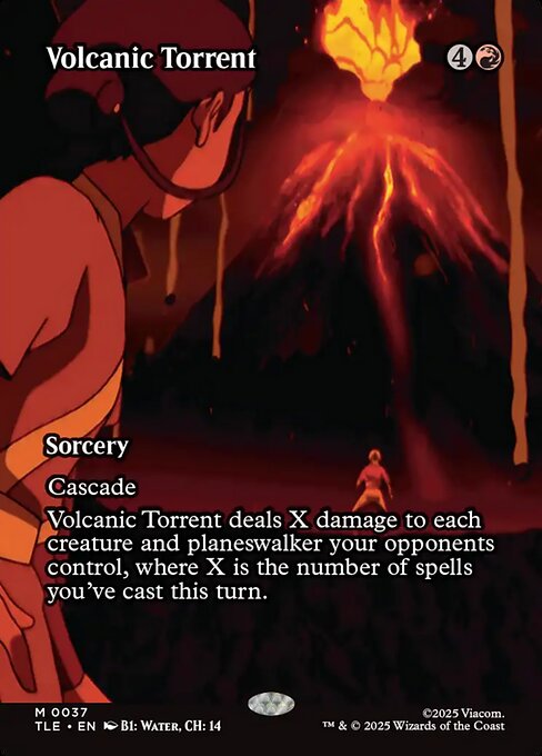 MTG Volcanic Torrent [TLE 037] Nonfoil