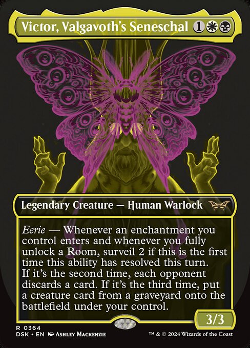 MTG Victor, Valgavoth's Seneschal DSK 364 Double Exposure Nonfoil