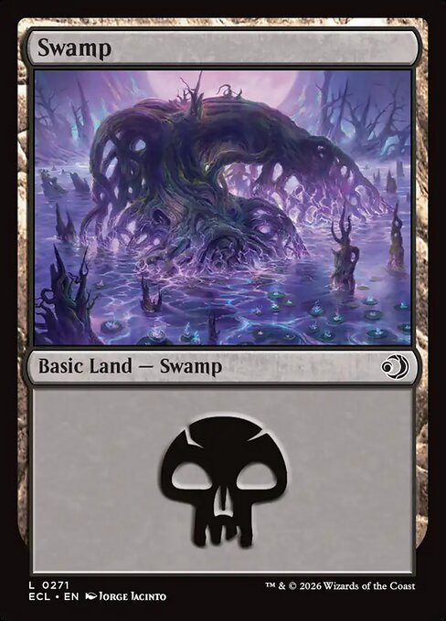 MTG Swamp ECL 271 Regular Nonfoil