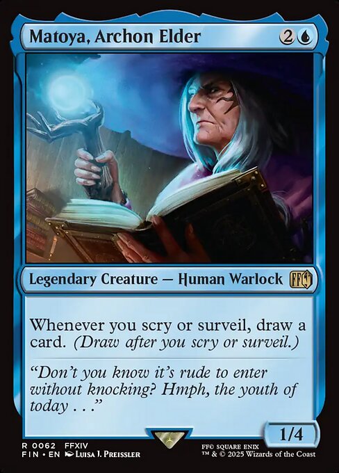 MTG Matoya, Archon Elder FIN 062 Regular Foil