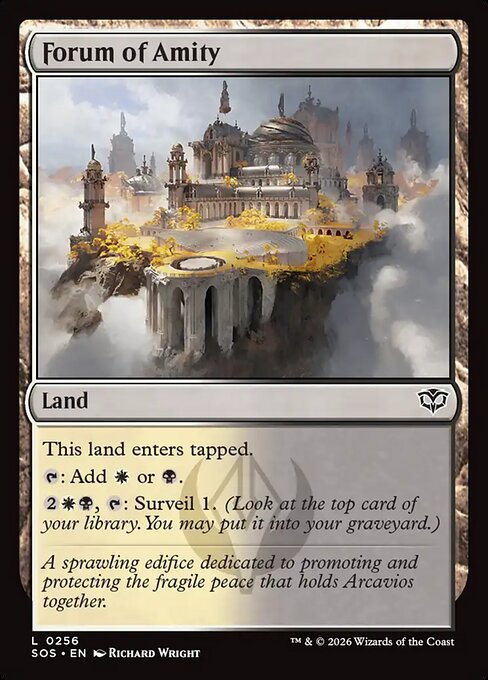 MTG Forum of Amity SOS 256 Regular Foil