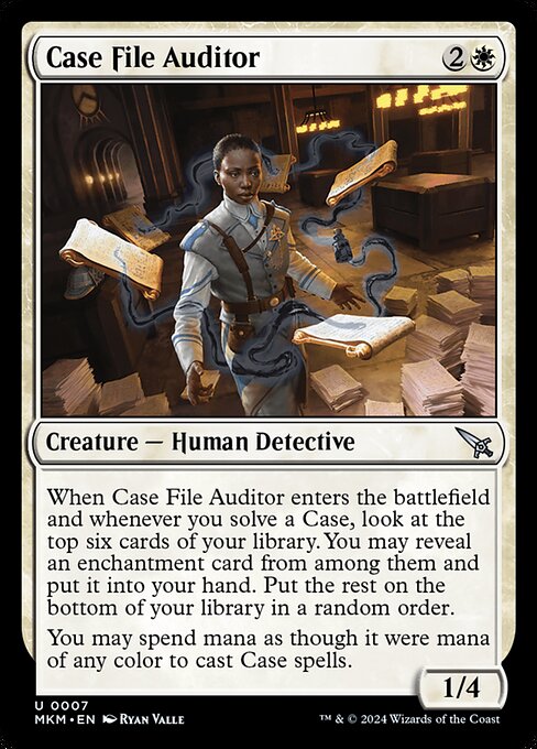 MTG Case File Auditor MKM 007† Regular Nonfoil