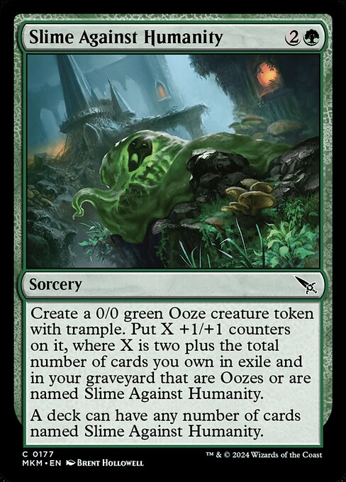 MTG Slime Against Humanity MKM 177 Regular Nonfoil