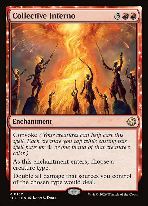 MTG Collective Inferno ECL 132 Regular Foil