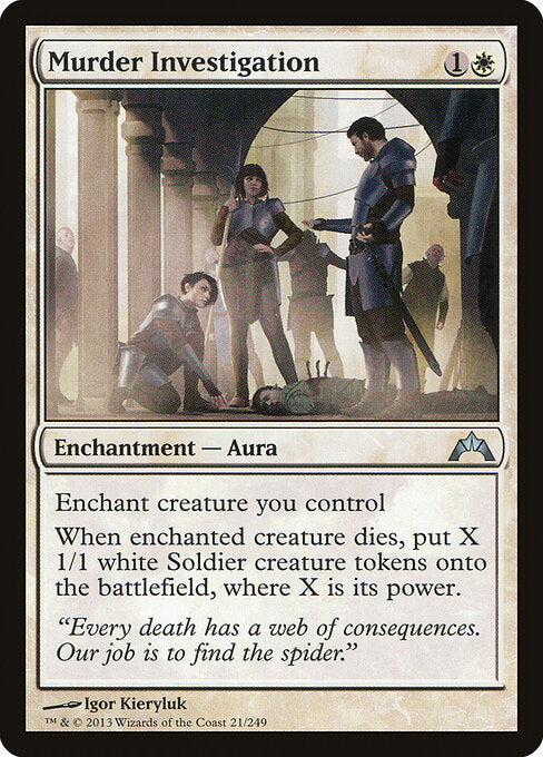 MTG Murder Investigation GTC 021 Regular Foil