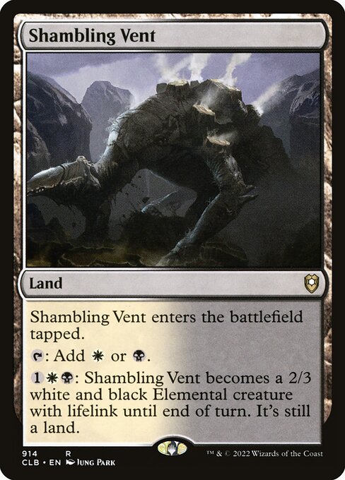 MTG Shambling Vent CLB 914 Commander Deck Nonfoil