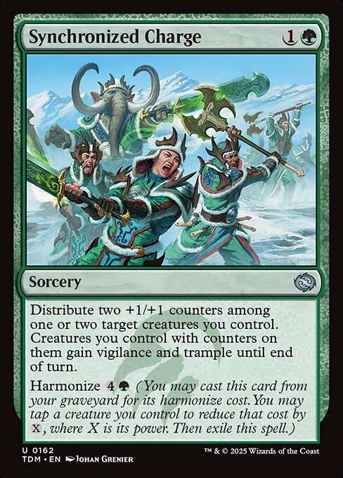 MTG Synchronized Charge TDM 162 Regular Nonfoil