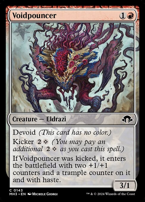 MTG Voidpouncer MH3 143 Regular Foil