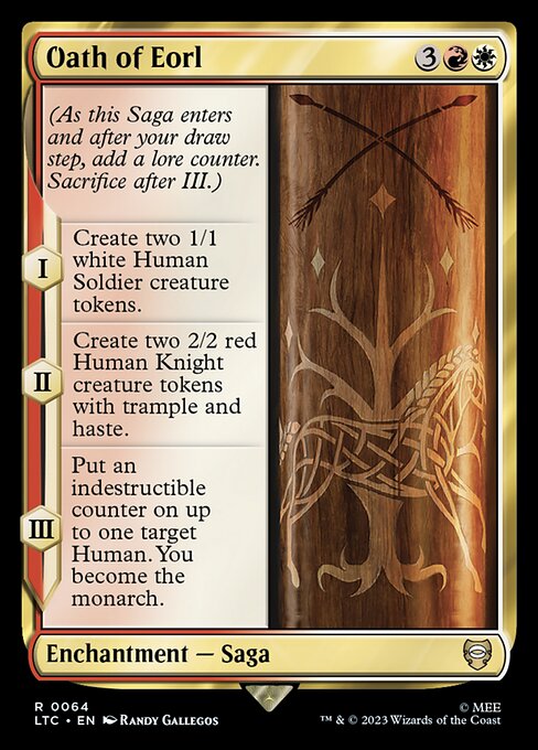 MTG Oath of Eorl LTC 064 Regular Nonfoil