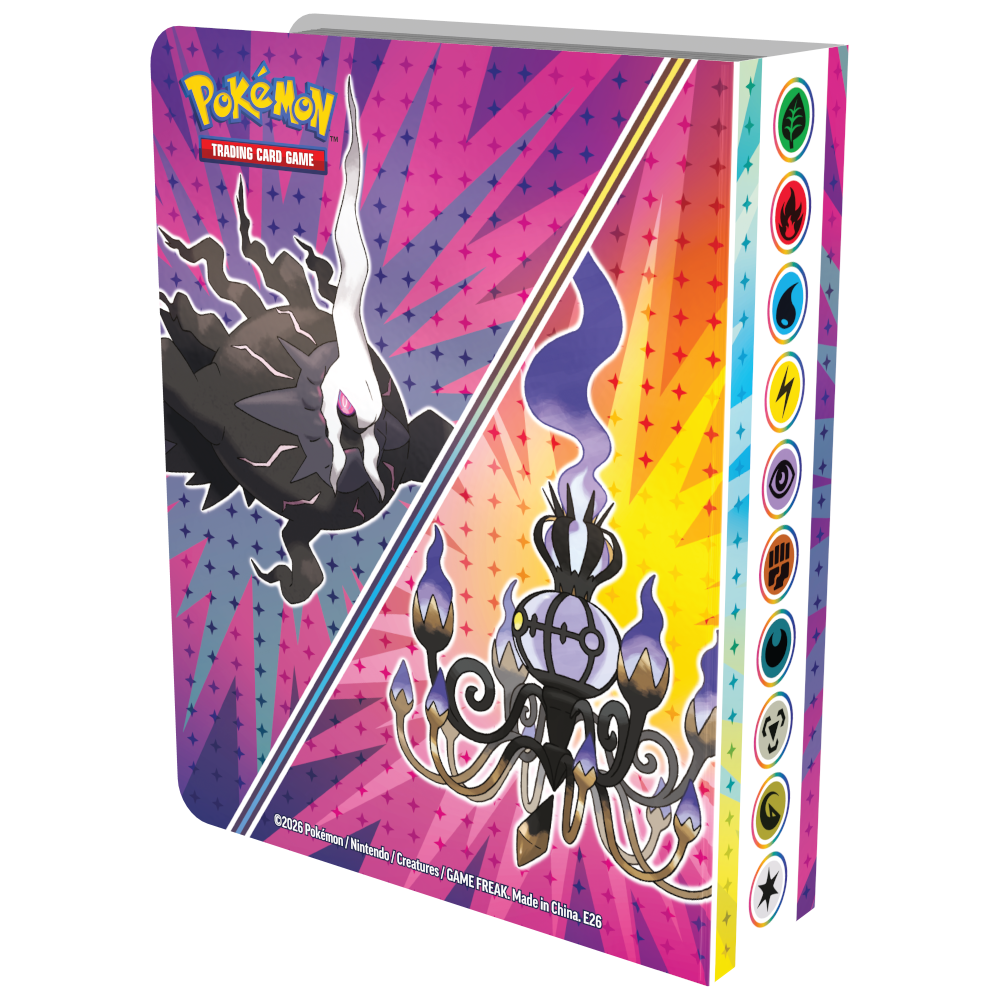 Pokémon TCG Mega Evolution Pitch Black Mini Portfolio with Booster Pack, product view 3
