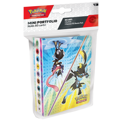 Pokémon TCG Mega Evolution Pitch Black Mini Portfolio with Booster Pack, product view 4