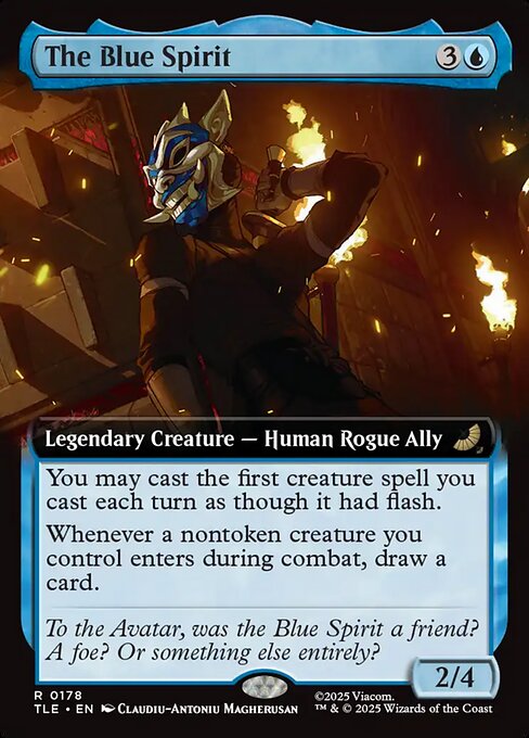 MTG The Blue Spirit [TLE 178] Nonfoil