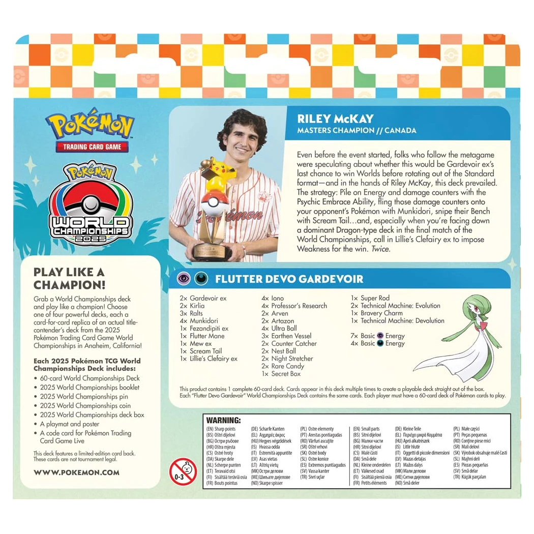 Riley McKay World Championships Deck Flutter Devo Gardevoir