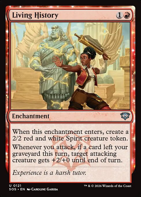 MTG Living History SOS 121 Regular Nonfoil