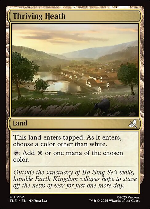 MTG Thriving Heath [TLE 262] Foil