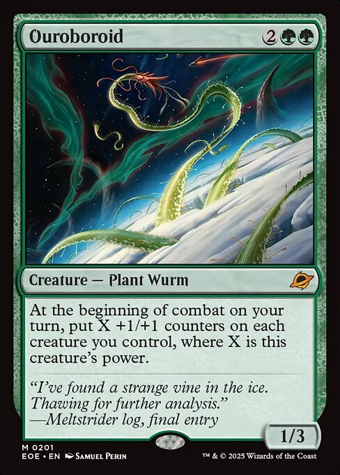 MTG Ouroboroid EOE 201 Regular Foil