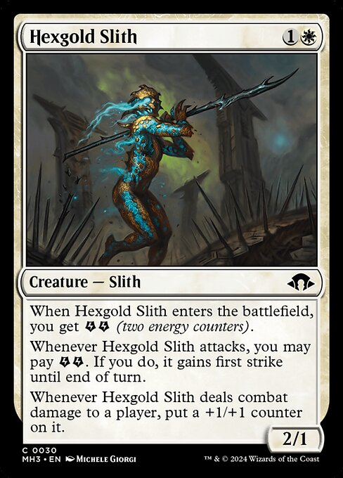 MTG Hexgold Slith MH3 030 Regular Foil