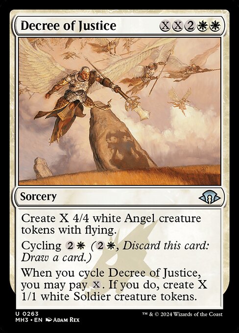 MTG Decree of Justice MH3 263 Regular Nonfoil