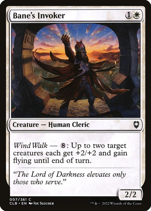 MTG Bane's Invoker CLB 007 Regular Nonfoil