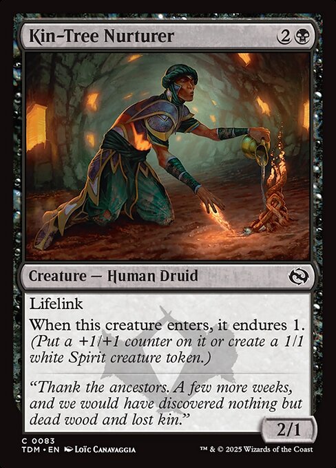 MTG Kin-Tree Nurturer TDM 083 Regular Nonfoil