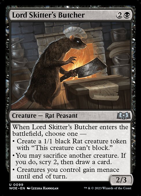 MTG Lord Skitter's Butcher WOE 099 Regular Nonfoil