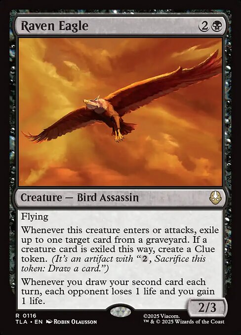 MTG Raven Eagle TLA 116 Regular Nonfoil