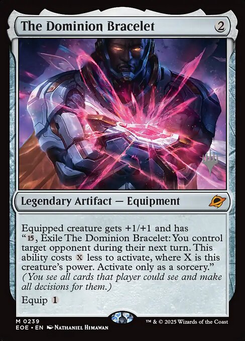 MTG The Dominion Bracelet PEOE 239p Promo Pack Foil