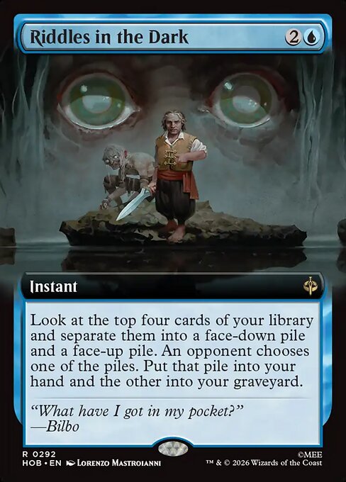 MTG Riddles in the Dark HOB 292 Extended Art Nonfoil