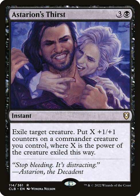 MTG Astarion's Thirst CLB 114 Regular Nonfoil