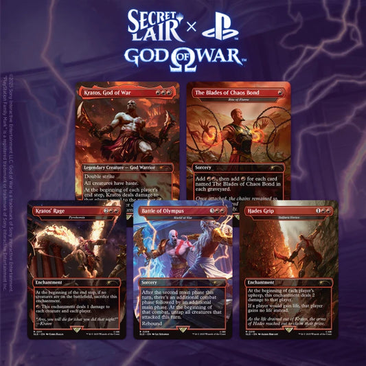 Magic Secret Lair x God of War: Greek (Non-Foil)
