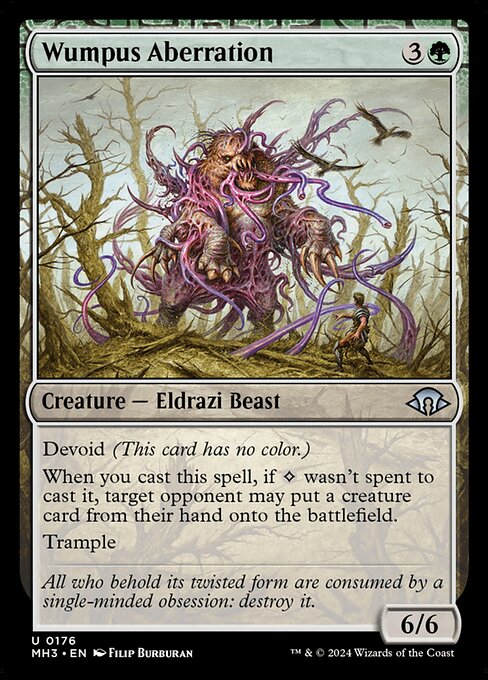 MTG Wumpus Aberration MH3 176 Regular Nonfoil