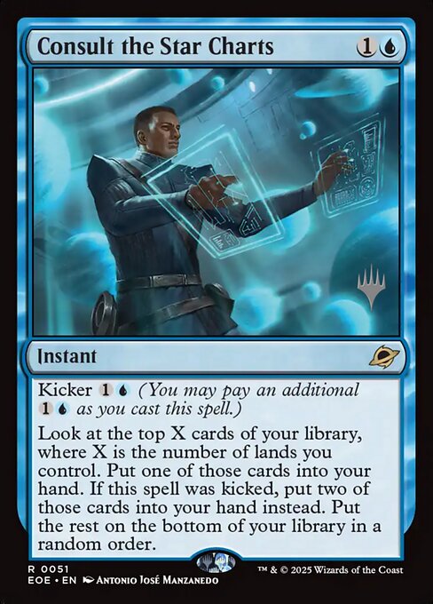 MTG Consult the Star Charts PEOE 051p Promo Pack Nonfoil