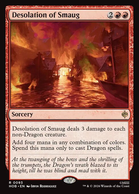 MTG Desolation of Smaug HOB 093 Regular Nonfoil