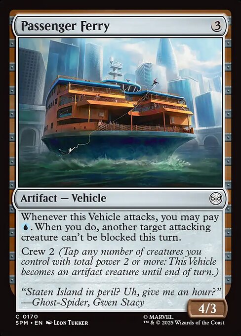MTG Passenger Ferry SPM 170 Regular Foil