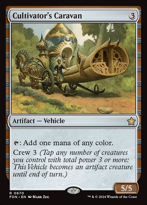 MTG Cultivator's Caravan FDN 670 Starter Collection Nonfoil
