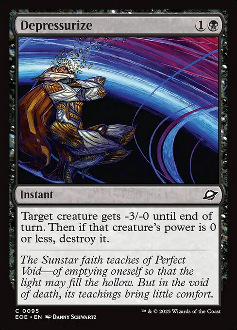 MTG Depressurize EOE 095 Regular Foil