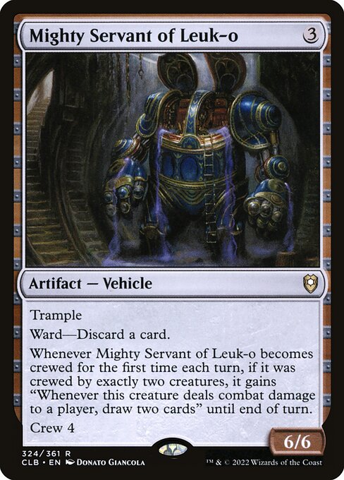 MTG Mighty Servant of Leuk-o CLB 324 Regular Nonfoil
