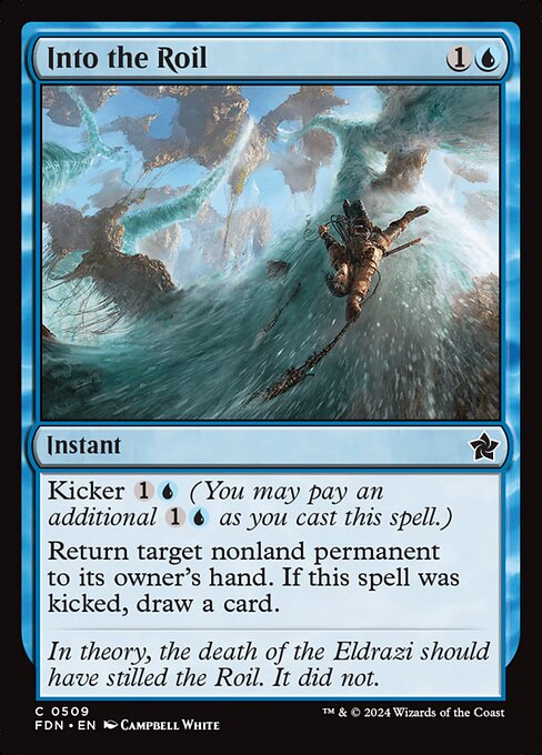 MTG Into the Roil FDN 509 Beginner Box Nonfoil