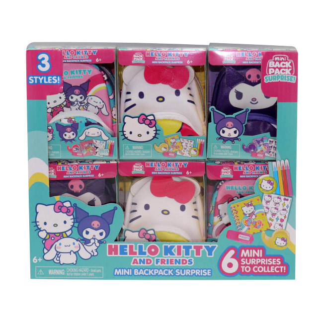 Hello Kitty & Friends Mini Backpack Surprise
