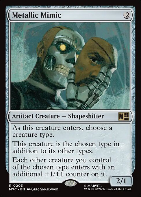 MTG Metallic Mimic MSC 203 Regular Surge Foil