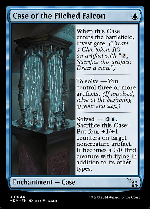 MTG Case of the Filched Falcon MKM 044 Regular Foil