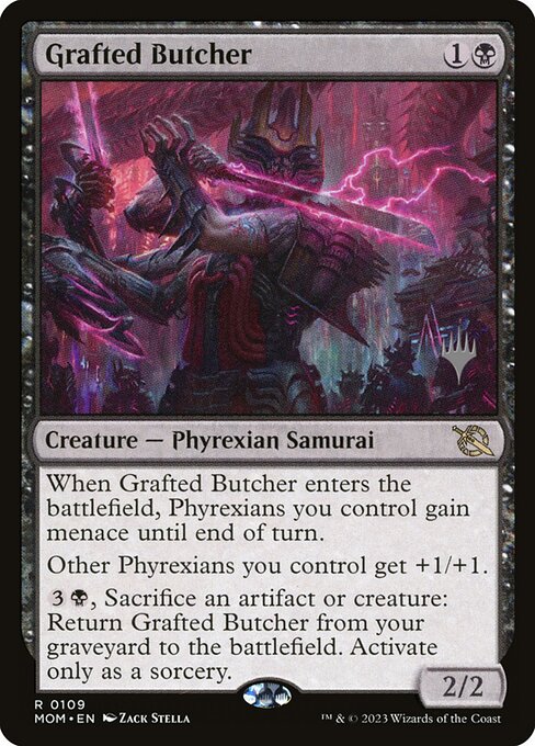 MTG Grafted Butcher PMOM 109p Promo Pack Foil
