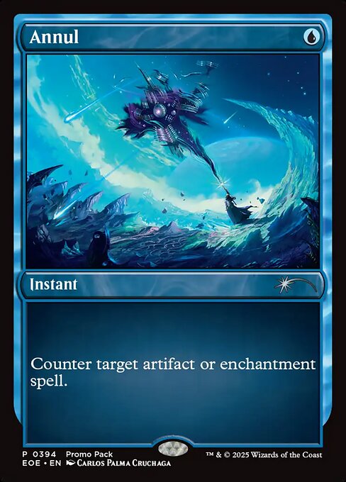 MTG Annul EOE 394 Promo Pack Foil