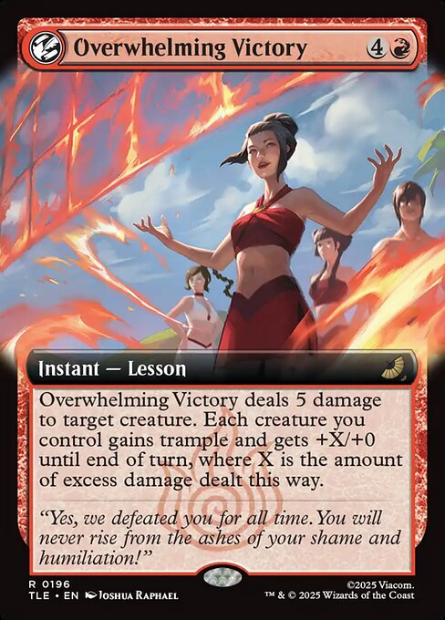 MTG Overwhelming Victory [TLE 196] Nonfoil