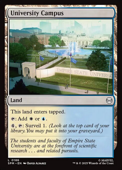 MTG University Campus SPM 186 Regular Foil