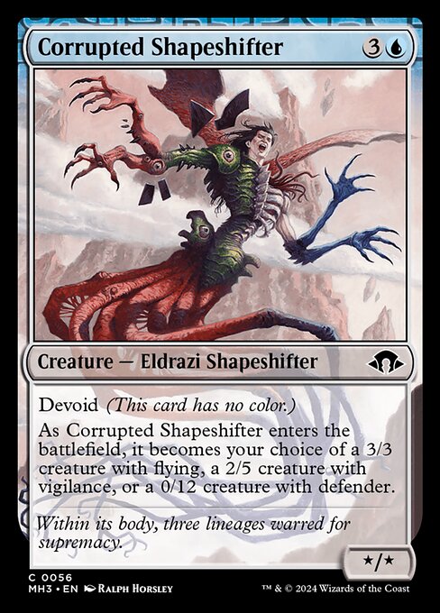 MTG Corrupted Shapeshifter MH3 056 Regular Foil